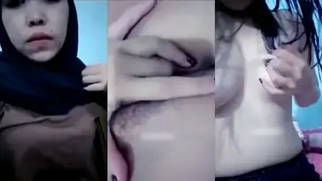 Bokep Indo Hijab Remas Dada Sampai Orgasme Basah
